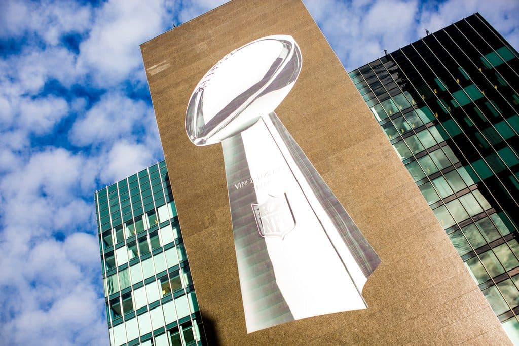 Lombardi Trophy - Awarded to the Super Bowl winner.