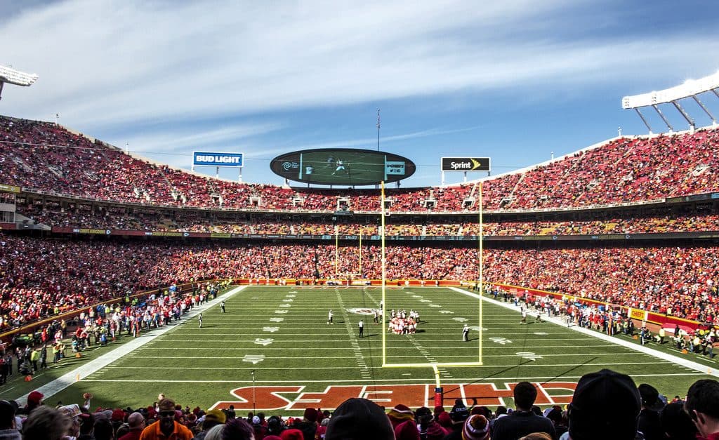 AFC Championship hosts Kansas City Chiefs. Arrowhead Stadium