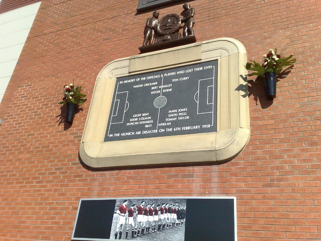 Munich Memorial at Old Trafford