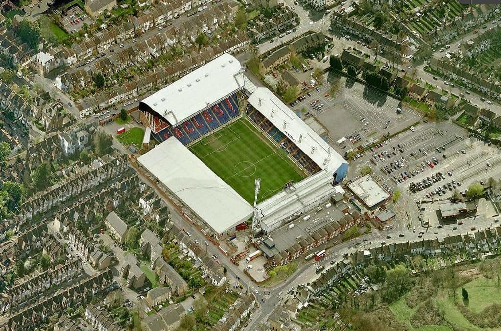 Crystal Palace. Selhurst Park Stadium